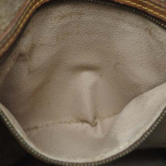 LOUIS VUITTON Monogram Bucket GM M42236 Handbag in Brown Coated Canvas for Women